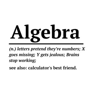 algebra definition T-Shirt