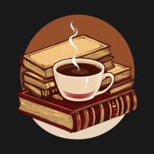 The aroma of coffee the scent of old book Bliss T-Shirt