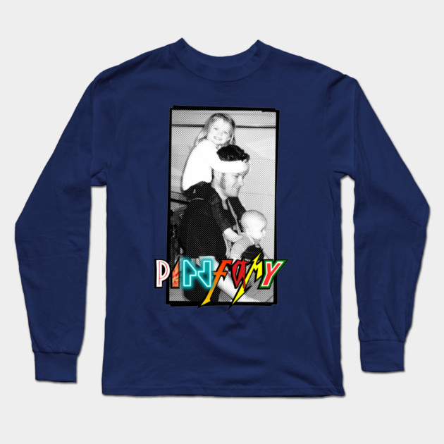 Pinfamy goes to Pinbugh (full design) Long Sleeve T-Shirt by DRI374