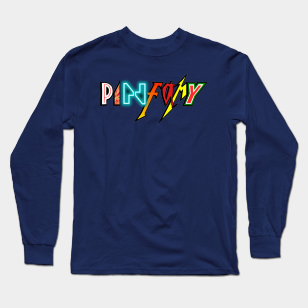Pinfamy goes to Pinburgh (logo only) Long Sleeve T-Shirt by DRI374