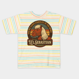 Legends in the Wind: Lil Sebastian Kids T-Shirt