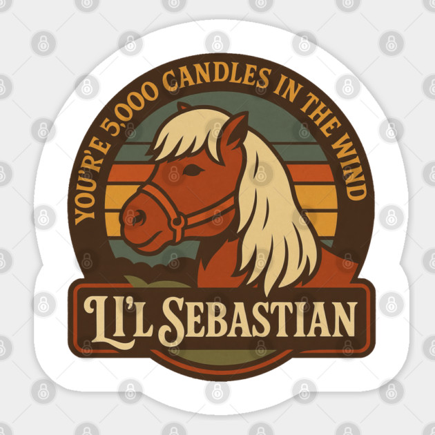 Legends in the Wind: Lil Sebastian Sticker by Tv Moments