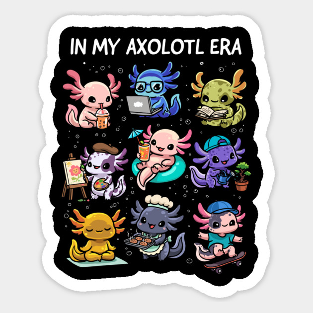 In My Axolotl Era Magnet by GoshWow®