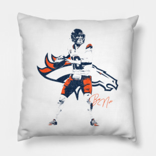 Bo Nix (Variant) Pillow