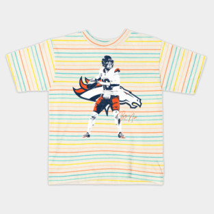 Bo Nix (Variant) Kids T-Shirt