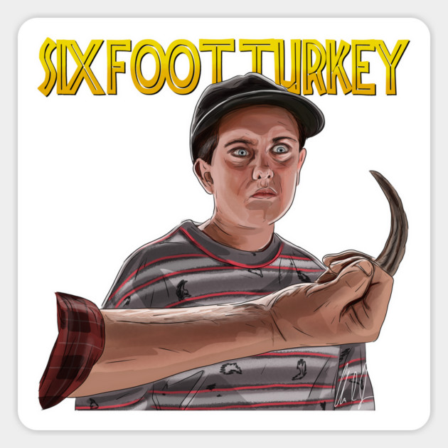 Jurassic Park: Six-Foot Turkey Magnet by 51Deesigns