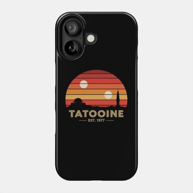 Tatooine Phone Case by Silly Me Studio