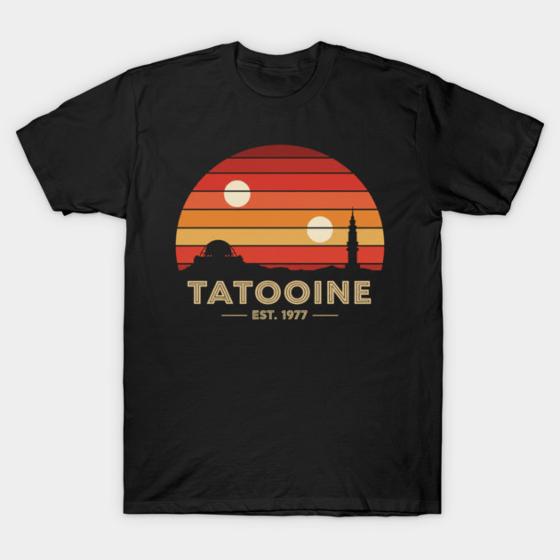 Tatooine T-Shirt by Silly Me Studio