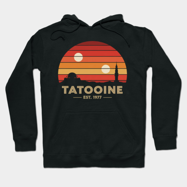 Tatooine Hoodie by Silly Me Studio