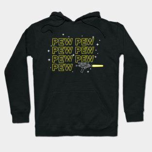 Pew Pew Pew Shooter Hoodie