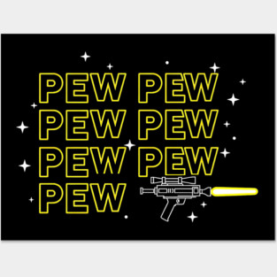 Pew Pew Pew Shooter Posters and Art