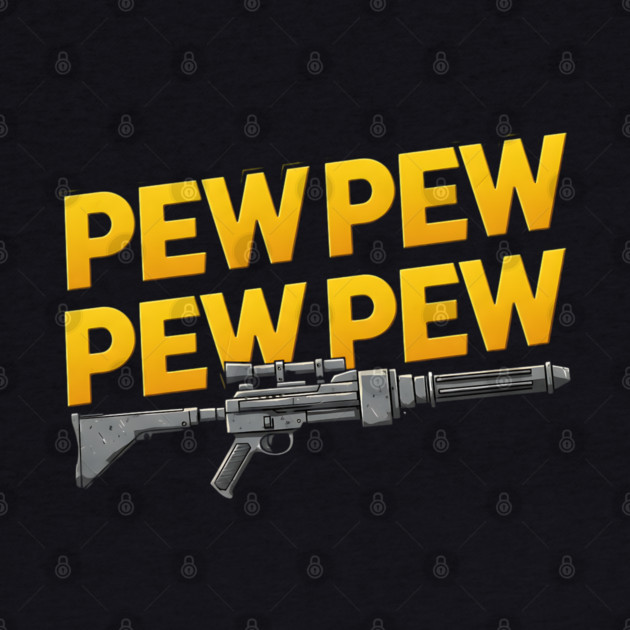 Blaster Pew Pew Pew by Silly Me Studio