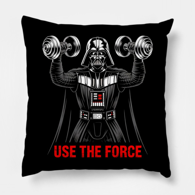Use the Force | Workout Pillow by Silly Me Studio
