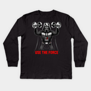 Use the Force | Workout Kids Long Sleeve T-Shirt