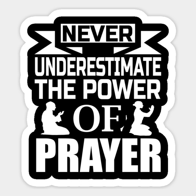 Never Underestimate The Power Of Prayer Christian Gift Magnet by Douglas's Store 3