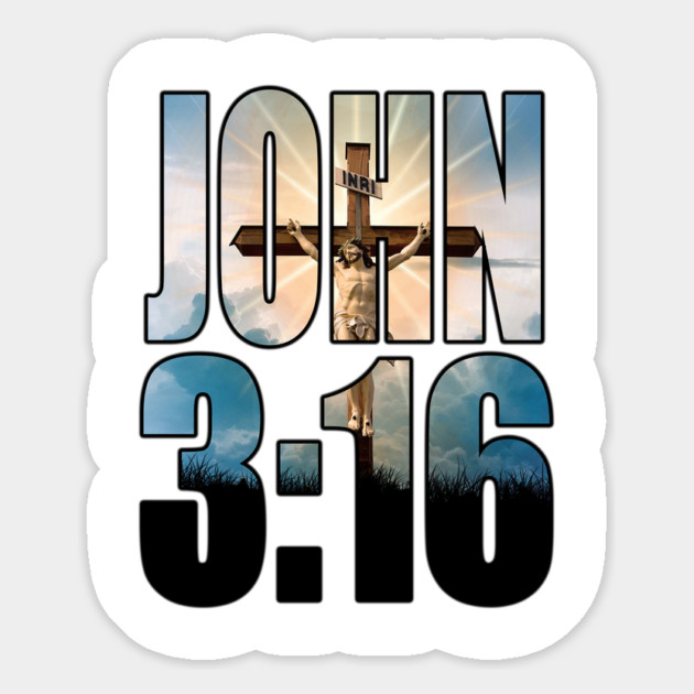 John 3 16 Christian Salvation Gift Magnet by Douglas's Store 3