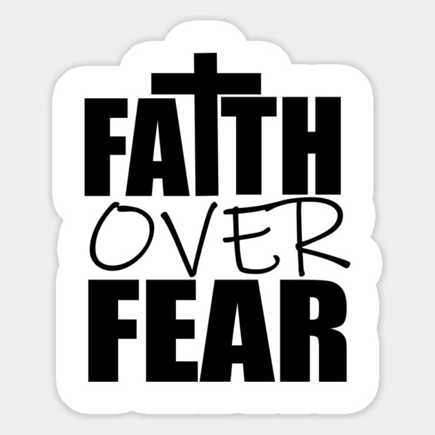 Faith Over Fear Christian Gift Magnet by Douglas's Store 3