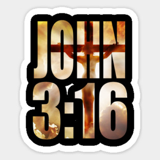 John 3 16 Christian Salvation Gift Magnet