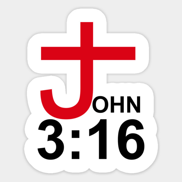 For God So Loved The World That He Gave His One And Only Son John Magnet by Douglas's Store 3