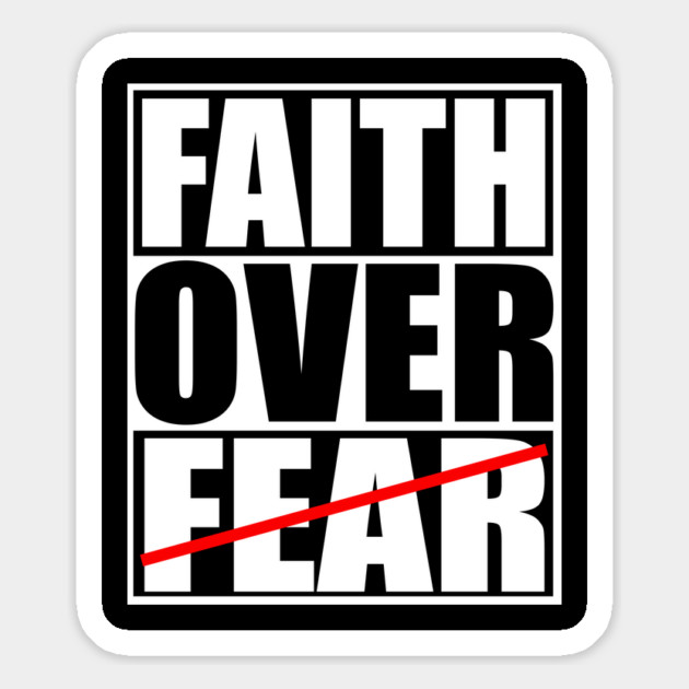 Faith Over Fear Christian Gift Magnet by Douglas's Store 3