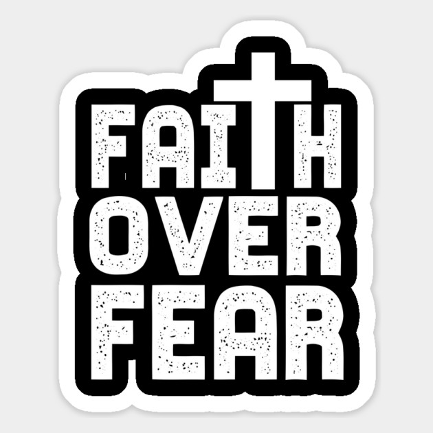Faith Over Fear Christian Gift Magnet by Douglas's Store 3