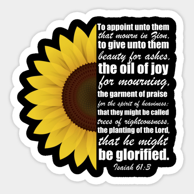 Isaiah 61:3 Beauty For Ashes Magnet by Douglas's Store 3