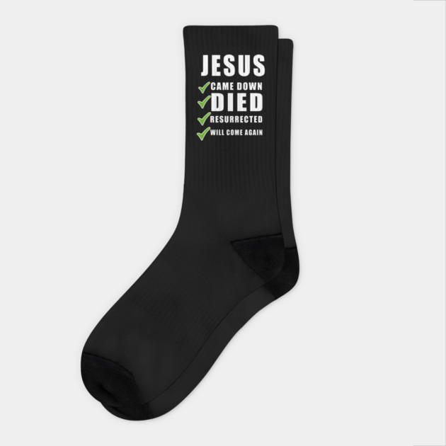 Jesus Christ Christian Gift Socks by Douglas's Store 3