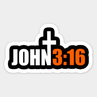 John 3: 16 Christian Gift Magnet