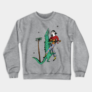 Crocodile dance Crewneck Sweatshirt