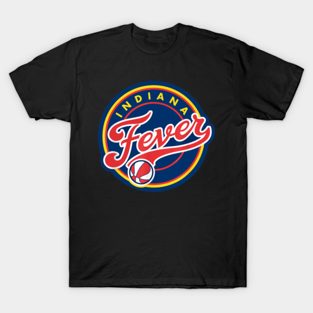 WNBA Indiana Fever Logo T-Shirt by Yellow Family