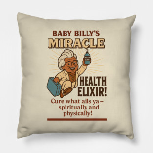 Uncle Baby Billy // baby billy Pillow