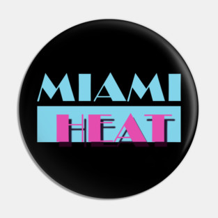 Miami Heat Vice Nights Pin