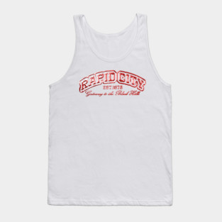 Rapid City Chrome Effect Tank Top