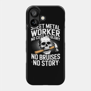 Fabrication Sheet Metal Welding Laborer Sheet Metal Worker Phone Case