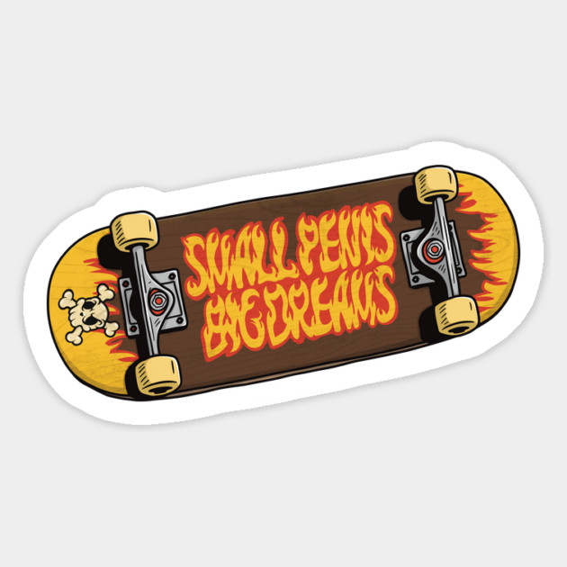 Small Penis, Big Dreams Magnet by Wrong