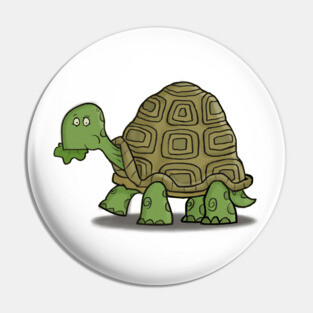 Hungry Tortoise Pin