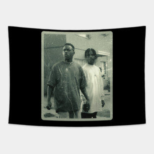 retro vintage / menace to society Tapestry