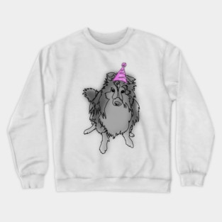 Party dog Crewneck Sweatshirt