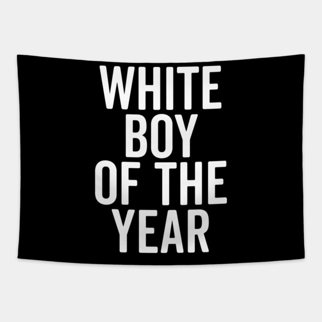 White Boy of the Year Tapestry by Frank Ring