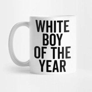 White Boy of the Year Mug