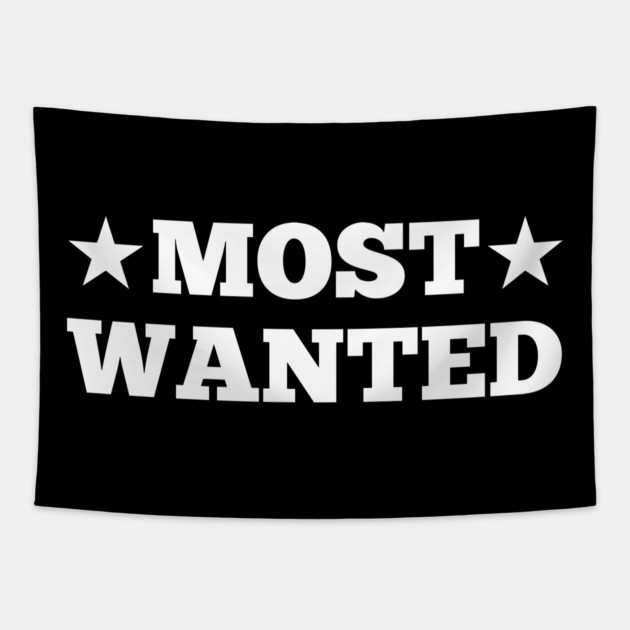 Most Wanted Tapestry by Frank Ring