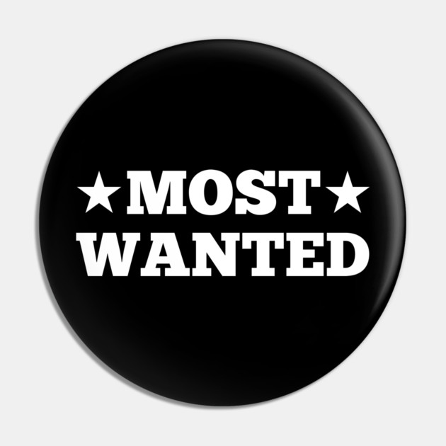 Most Wanted Pin by Frank Ring