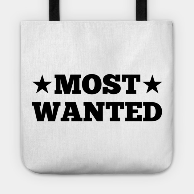 Most Wanted Tote by Frank Ring