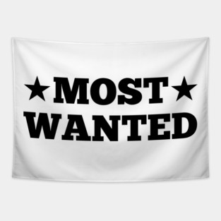 Most Wanted Tapestry