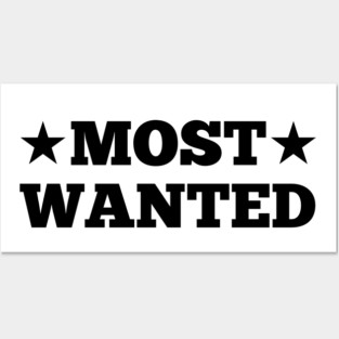 Most Wanted Posters and Art