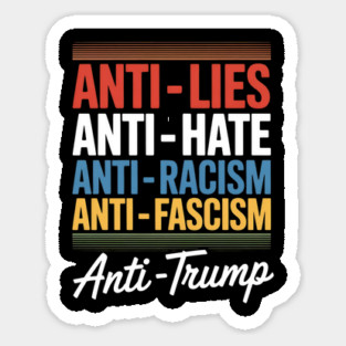 Anti-Trump Sticker