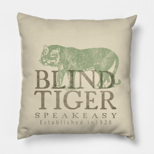 Blind Tiger Speakeasy Pillow