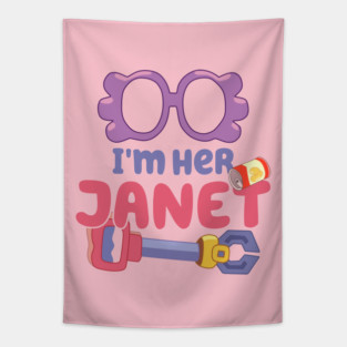I'm Her Janet - Grannies Bluey Tapestry
