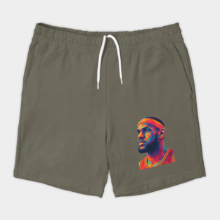 Pop Art Lebron James Shorts