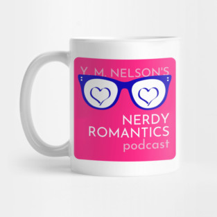 Nerdy Romantics Podcast Pink Logo Mug